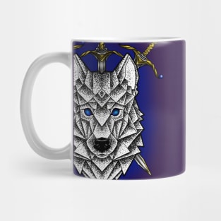 Wolf and daggers Mug